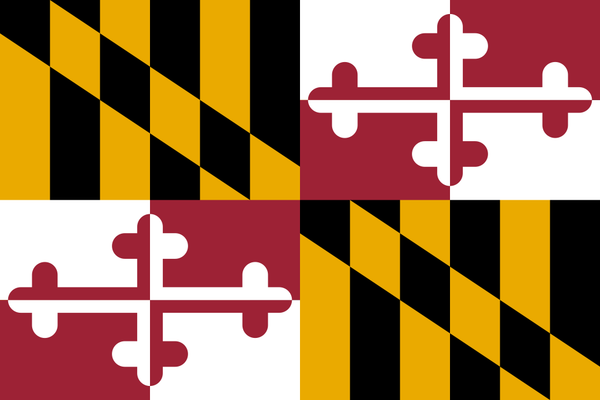 Maryland Flag Decal