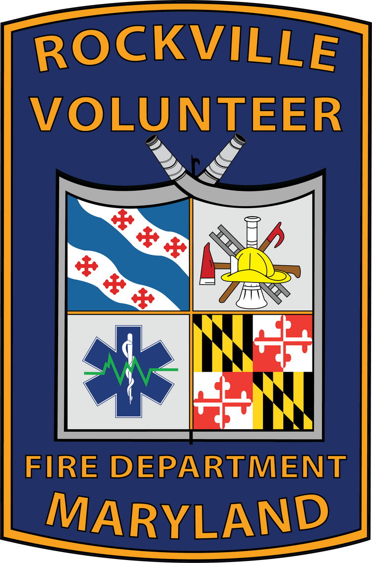 RVFD Patch Decal – Rockville Volunteer Fire Department
