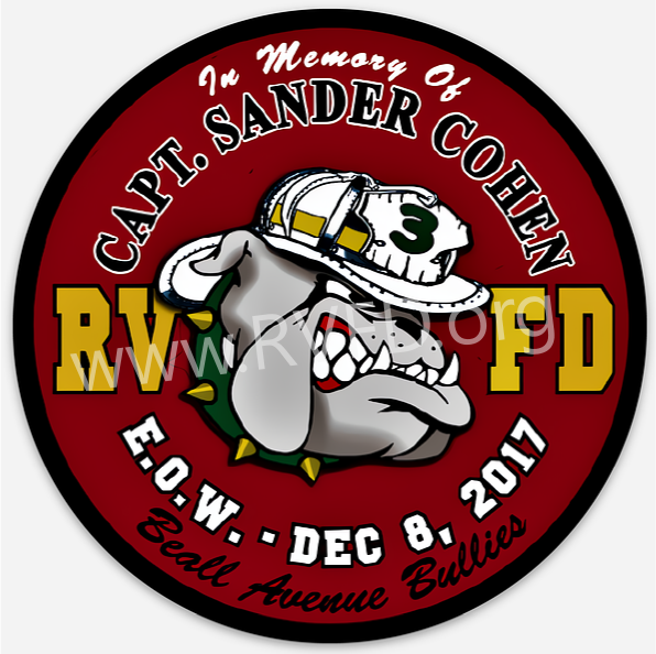 Captain Sander Cohen Memorial Decal