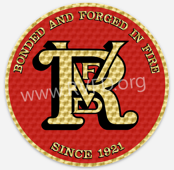 RVFD Circle Decal