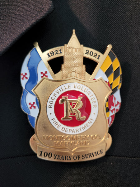 100 Year Anniversary  Breast Badge