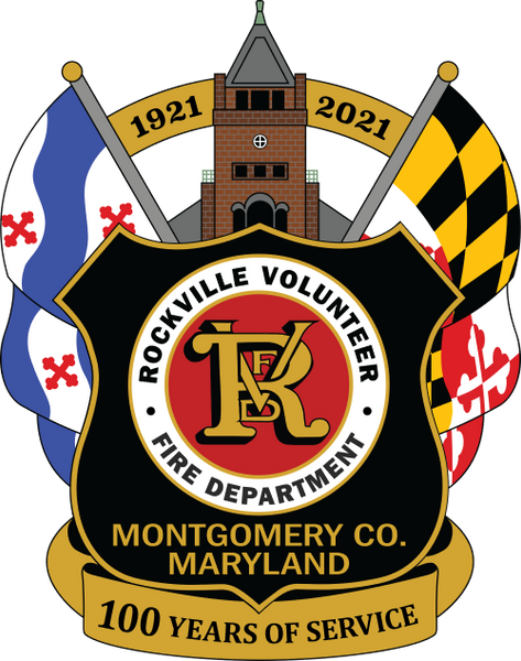 RVFD100 Commemorative T-shirt – Rockville Volunteer Fire Department